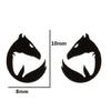 Cute Stainless Steel Horse Earrings Minimalist Long Tail Horse Head Stud Bijoux Pendientes Tiny Ear Accessory Orecchini Aros