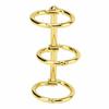 12 pcs Circular 3 Hole Binding Ring Metal Metal Book Ring 3 Ring Binder Loop  Office Stationery