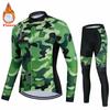 Thermal Fleece, Cycling Suit, Racing Bike, Mountain Cycling Clothing, Ciclismo Ropa,  2026 Winter Fleece Warm Cycling Suit Set