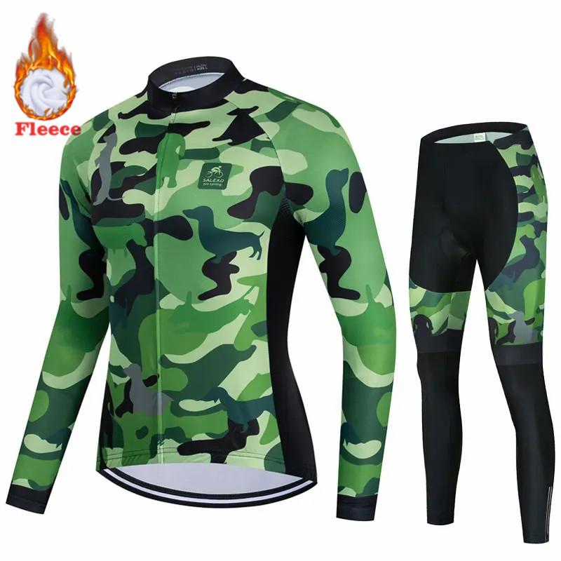 Thermal Fleece, Cycling Suit, Racing Bike, Mountain Cycling Clothing, Ciclismo Ropa, 2026 Winter Fleece Warm Cycling Suit Set