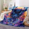 1pc Panther Spirit Blanket - Lightweight Flannel Fleece with Digital Printing, Soft Warm for Sofa, Travel, Camping, Office yy251018337