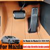 For Mazda 6e/Mazda EZ-6 2024 2025 accelerator brake pedal aluminum alloy foot pedal automotive interior modification products
