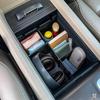 RUNROAD Center Console Organizer Compatible With Honda Pilot (2016-)/ Ridgeline (2017-)/ Passport (-) Accessories, Ert Armrest Dividers ABS Secondary
