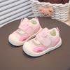Baby Walking Shoes Cute Soft Sole Toddler Casual Shoes Toes Capped Non-slip 2025 New Fashion Boys Girls Flat Shoes Breathable