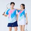 Quick-Dry Breathable Badminton, Tennis & Volleyball Uniform Set for Women & Men with Printed Numbers