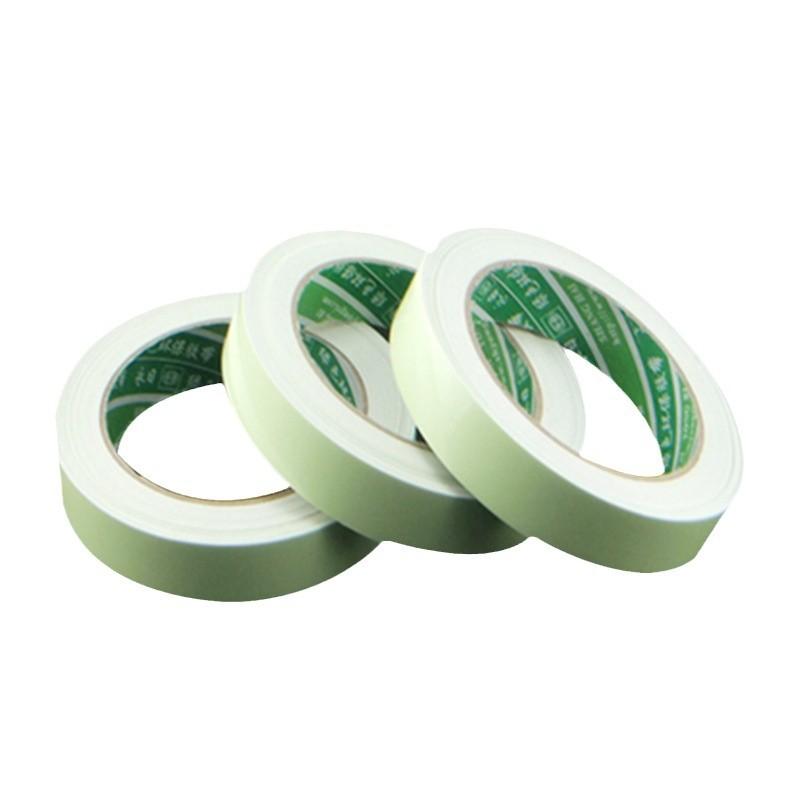 Luminous Fluorescent Tape, Green Glow In The Dark Anti-slip Sticker Self-luminous Safety Warning Tape for Stairs Floor 10/15/20/30mm*10m/roll