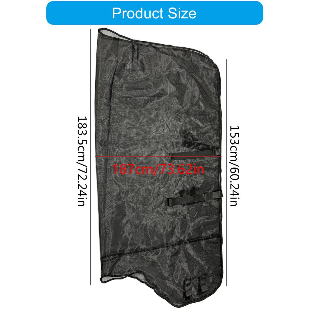 Horse Fly Net Cover Horse Abdomen Net Horse Abdomen Protective Cover Horse Fly Sheet Protector Horse Belly Protect Cover