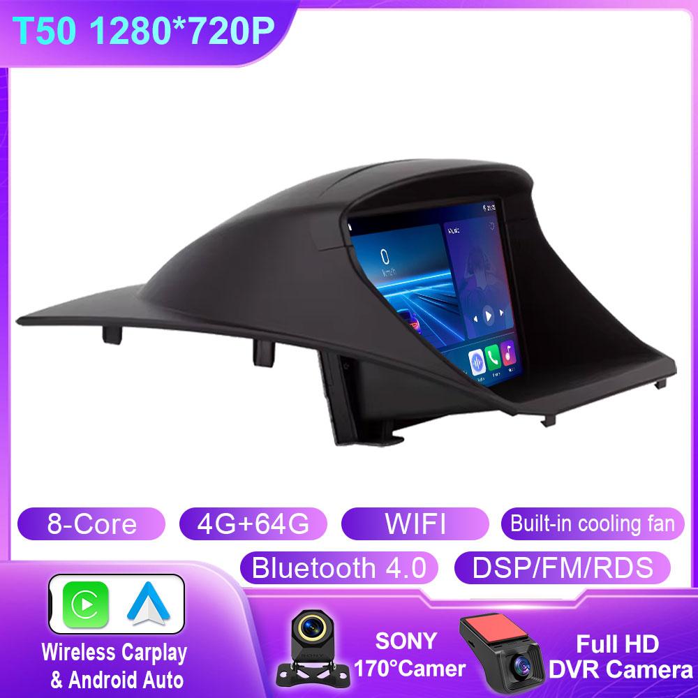 Car Radio Carplay For Ford Fiesta Mk 6 2008 - 2019 Android Multimedia Video Player touch screen Auto Stereo Navigation GPS Auto