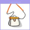 Cartoon Anime Canvas Bag With Contrast Color Design For Daily Casual Use
