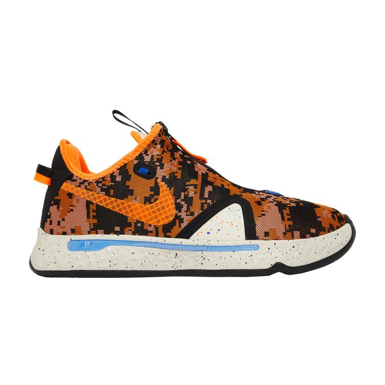 Nike PG 4 EP Digi Camo - Total Orange 40.5