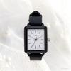 Fieldwork Women's Analog Watch with Silicone Strap, Rectangular, Tango Black, JN027-4