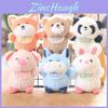 Lovely Stuffed Animal Keychain Bear Pendant With High Quality Pp Cotton Filling