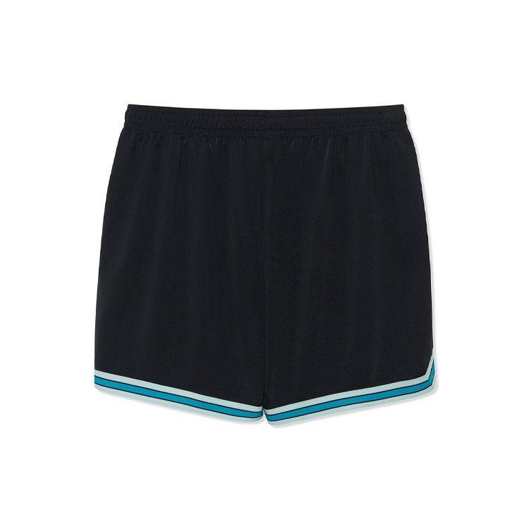 Li Ning Lässige Strick-Loose-Sportshorts Herrenshorts Schwarz AAPR407-1