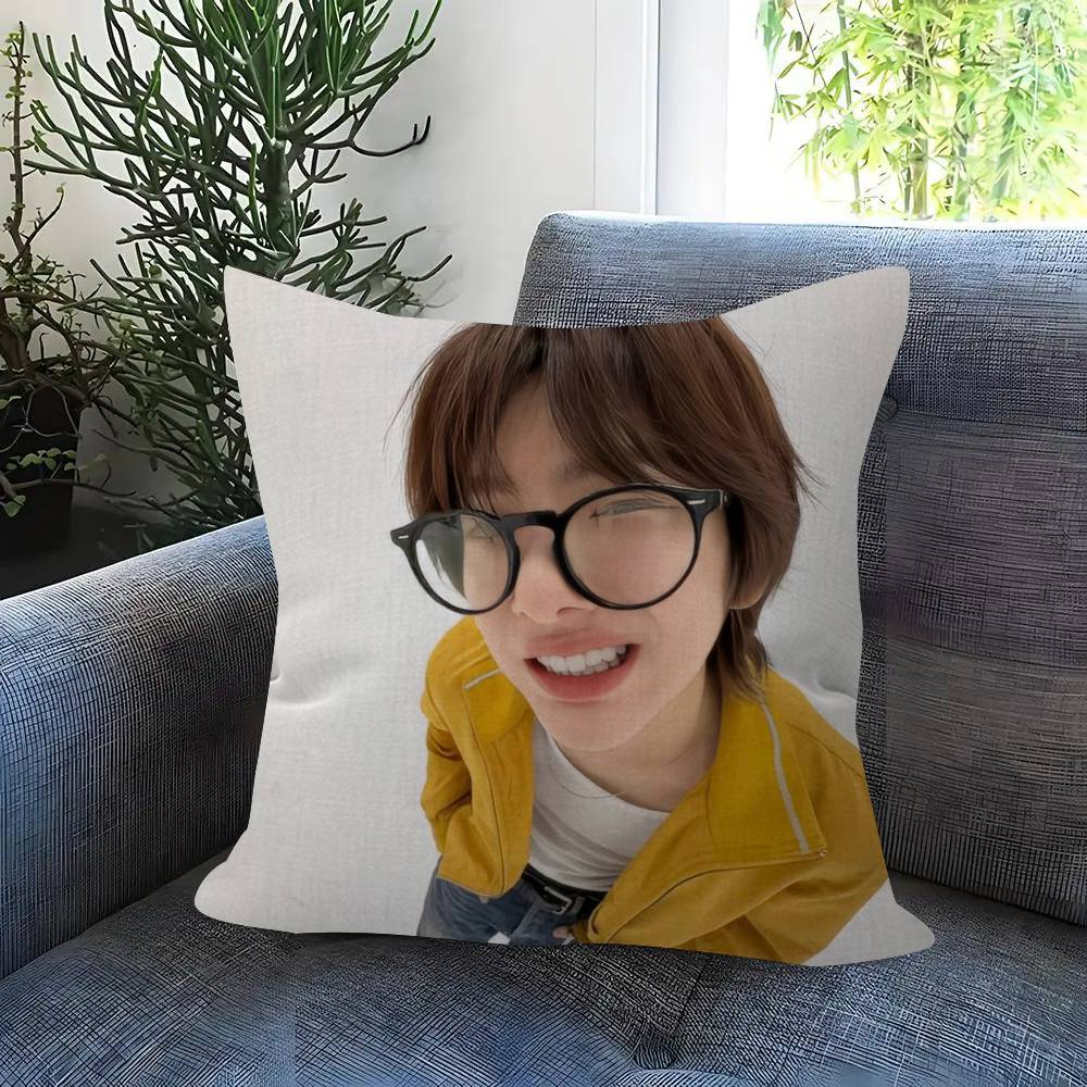 Singer J-J-Juhoon Korean Idols Pillow Cover Design Cushion Cover Decor Holiday Decorati