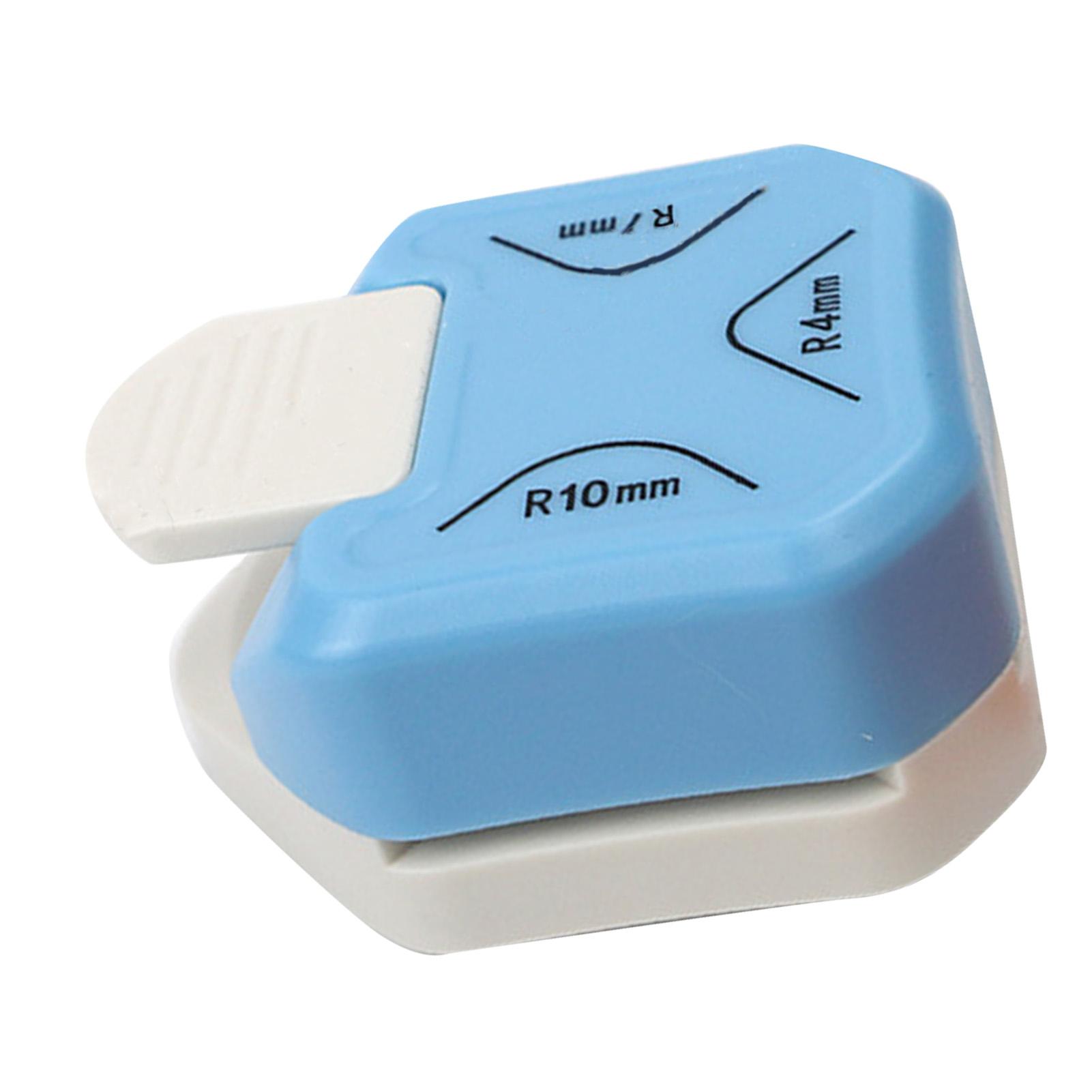 

3 в 1 Скруглитель углов бумаги R4 R7 R10 Режущая рукоятка Металл Пластик Скруглитель углов Резак