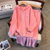 Women’s Plus Size Fashionable Slimming Hoodie and Pants Casual Set 7338