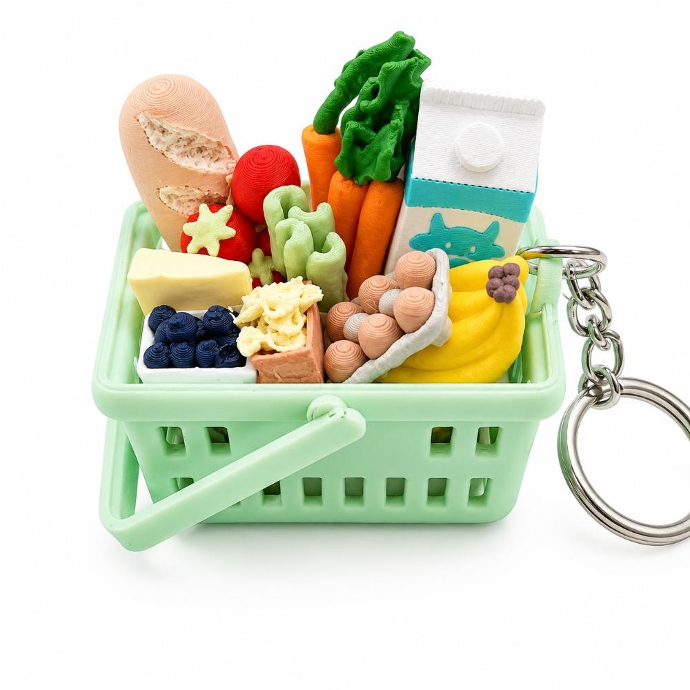 Satisfying Clicking Sound Fidget Toy Cute Basket Appearance Bag Pendant  Release Daily Stress