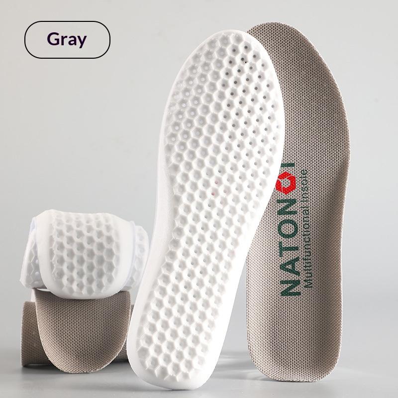 Supercritical Sport Insoles for Men/Women Breathable Moisture-Wicking Comfortable Casual Shock-Absorbing Cloud-Like Cushioning