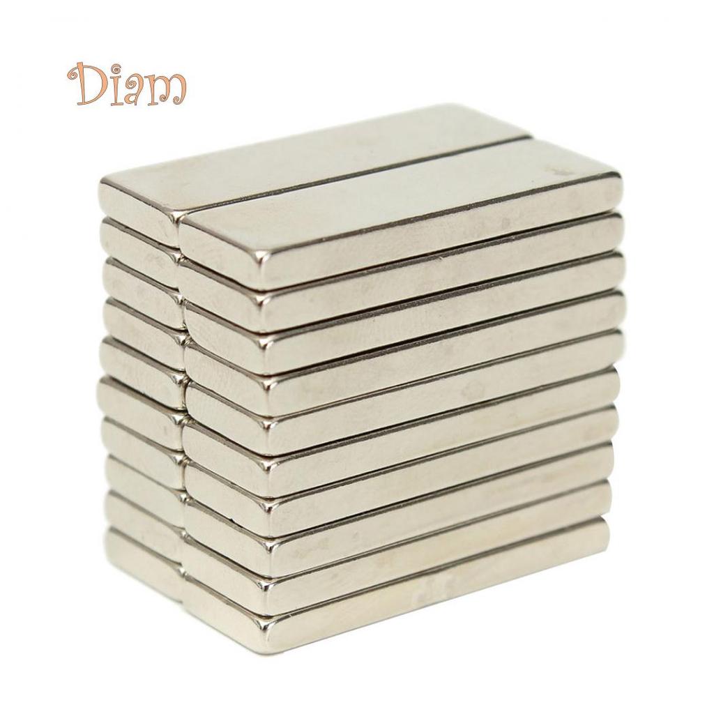 20PCS 30X10X3MM N50 NDFEB STRONG RARE EARTH BAR BLOCK NEODYMIUM MAGNETS NICE FJ