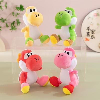 Game Merchandise Mario Yoshi Plush Doll Children's Toy Green Dinosaur Doll Gift Clip Machine Toy