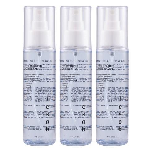 lesob Soothing Derma Hydrating Mist with Hyaluronic Acid, 100 ml, 3-pack