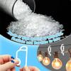 20-200Pcs String Lights Holder Light String Clips Outdoor Gutter Clip Holiday Wire Clamp Festival Halloween Christmas Decoraton