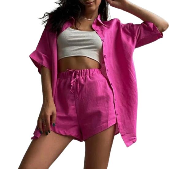 Buy Women Top Shorts Set Plus Size 