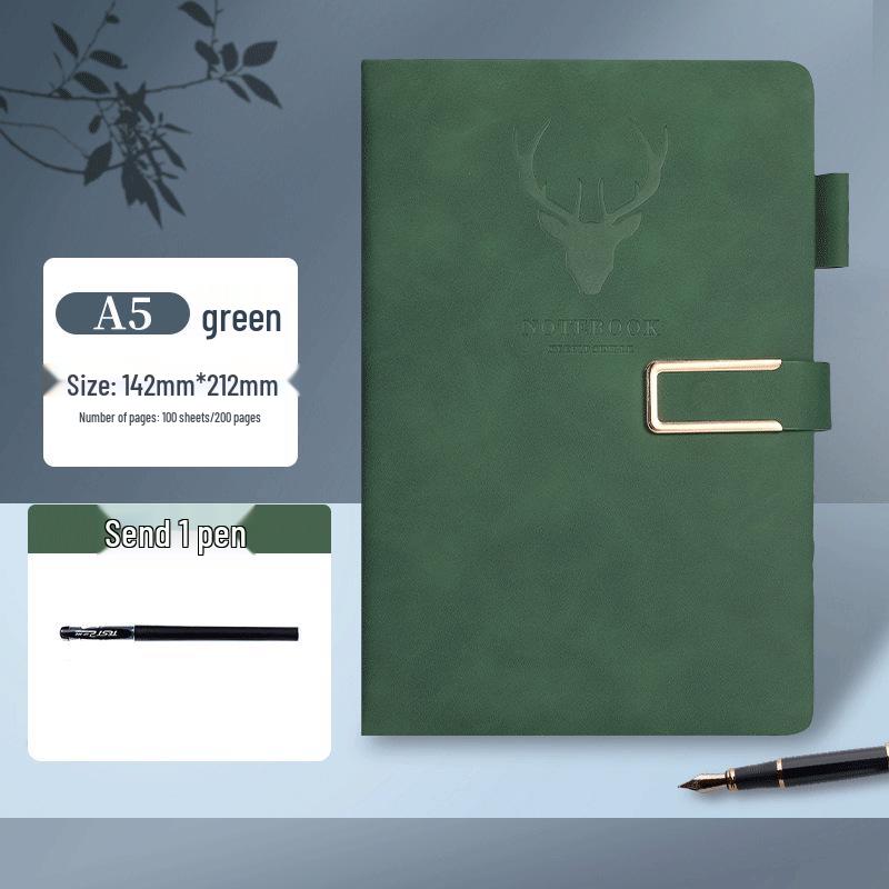 Special Offer: Retro A5/B5 Leather Cover Business Notebook & Student Diary