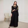 Elegant 2024 Dubai Middle Eastern Embroidered Robe Dress Cover-up