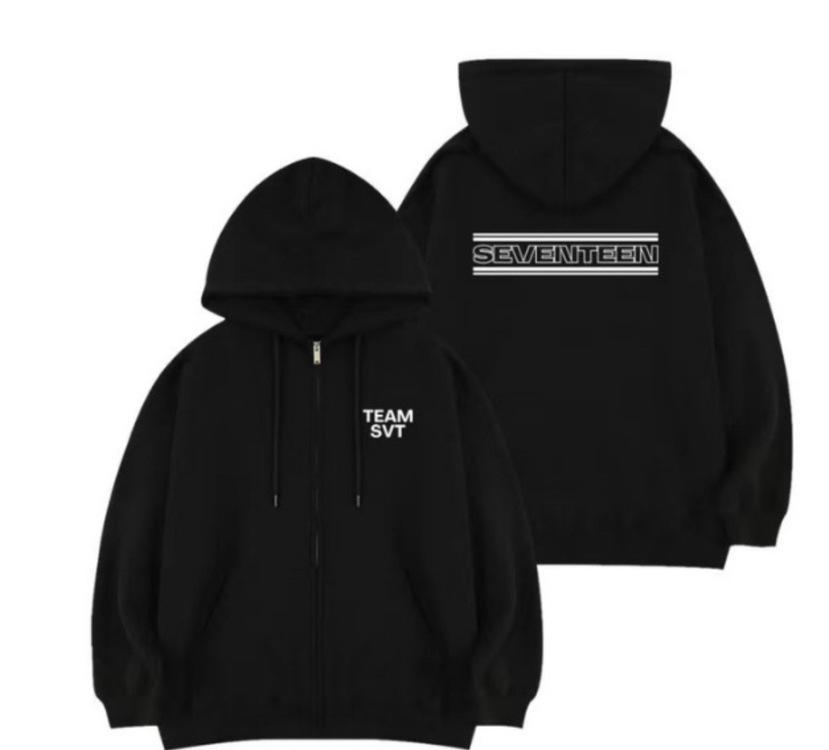 

2024 TEAN Толстовка-пуловер в стиле кэжуал, с универсальным английским принтом XXL чёрный