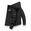 Unisex Winter Windproof Long Sleeved Letter Printed Jacket
