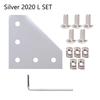 1Pcs 90 Degree Corner Angle Bracket  for Industrial Aluminum Frame 3D Printer Router