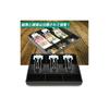 Drawer Insert Tray for Cash Drawer Register, Replacement Cashier Tray, 3 Bill/3 Coin Slots, Piggy Bank Tray, Replacement Tray for Cash Drawer, 24.5 x