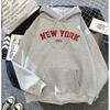 Trend pattern digital hoodie Kawaii funny couple sweater hoodie loose casual top guard