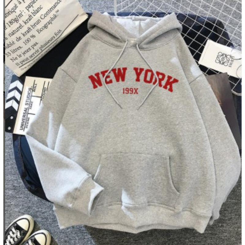 Trend pattern digital hoodie Kawaii funny couple sweater hoodie loose casual top guard