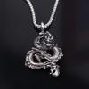 Chain Street Punk Hiphop Man Chain Necklace Dragon Pendant Korean Clavicle Choker Neck Jewelry
