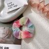 New European and American Style Tie-dye Knot Cross Hairband Striped Wide Headband Pleated Hair Scrunchies Women Hair Accessories