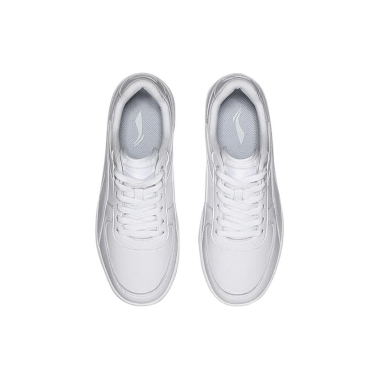 Li-Ning Li Ning Slip Resistant Abrasion Resistant Slip Resistant Abrasion Resistant Low top Skateboard Shoes Men's White AGCN161-1