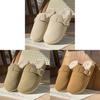 Womens Plush Slippers With Non Slip Tpr Sole For Cozy Home Indoor Comfort