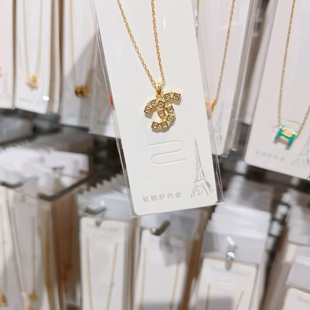 Titanium Steel Necklace, Necklace, Xiaoxiangfeng Necklace, Jewelry Necklace.