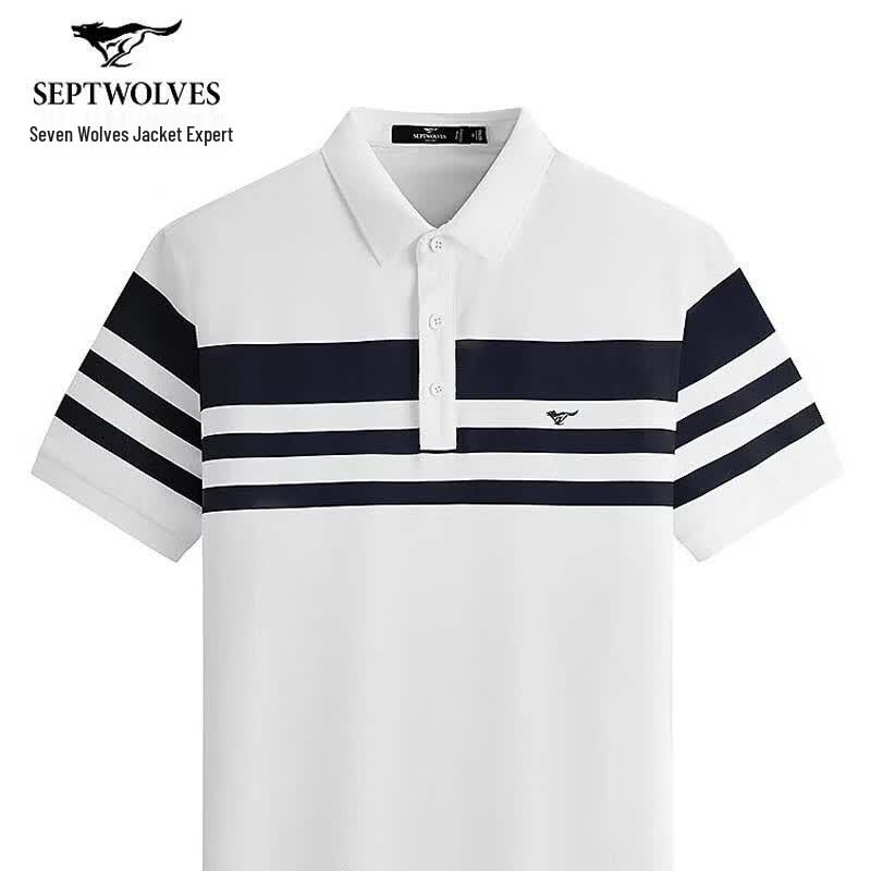 Septwolves Men s Quick-Dry Light Business Polo Shirt L