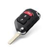 2 / 3 / 4 Buttons Flip Folding Remote Car Key Shell Case For Jeep Wrangler Gladiator   Auto Smart Keys Fob
