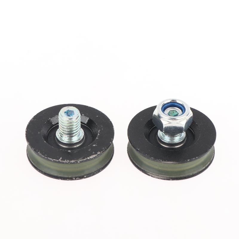 Durable Groove Sliding Pulley Wheels With Heavy Duty Bearing And Smooth Rotation Perfect For Elevator Door Operator Mounting