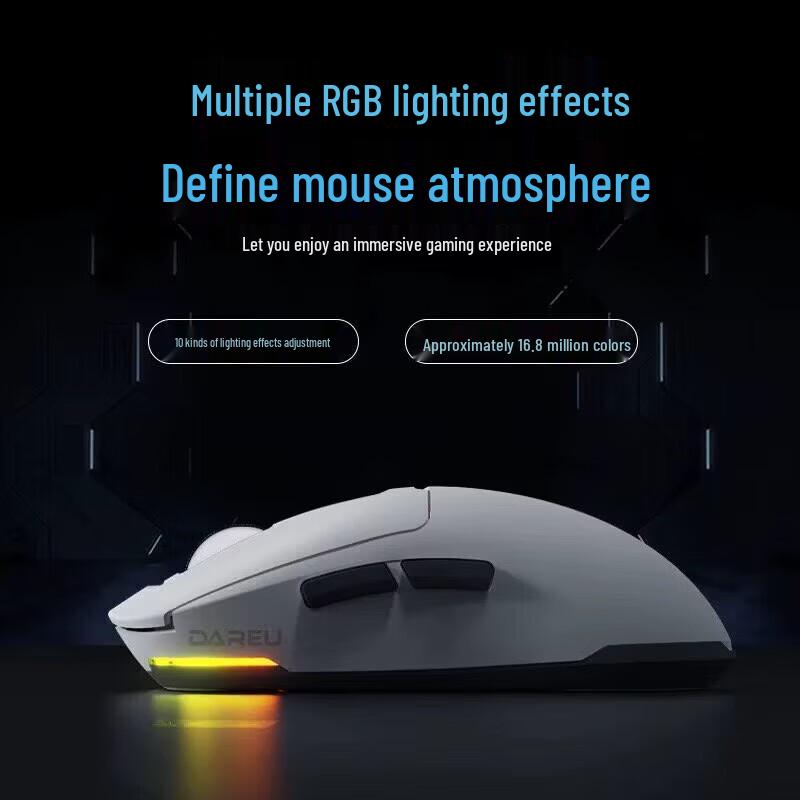 Dareu LM50 Tri-Mode RGB Gaming Mouse
