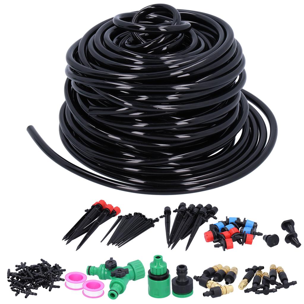 25M Garden Irrigation System Micro Drip Irrigation Equipment Kit Plant Watering Kit