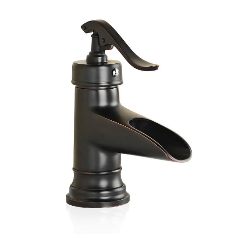 

Antique Brass Waterfall Bathroom Faucet
