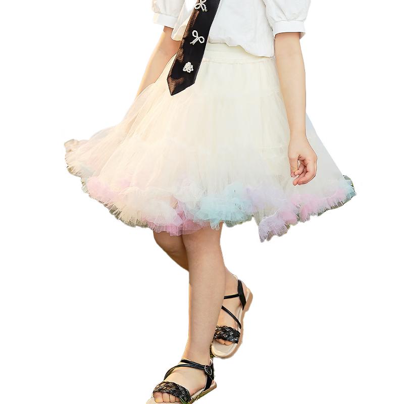 FULUOMI Girl's Summer Sweet Puffy Princess Skirt