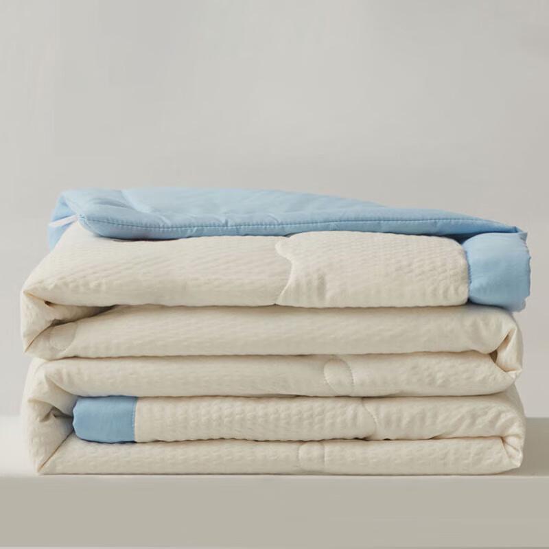 Nanjiren AB Skin-Friendly Seersucker 10% Soybean Fiber All-Season Quilt