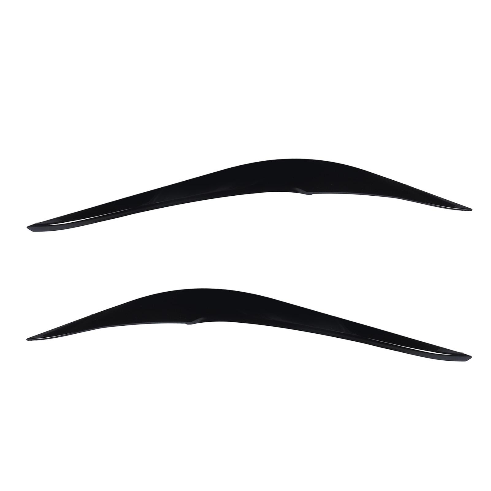 

2 шт. Накладки на фары левая правая быстрая установка гоночный стиль обновление для 2 серии F22 F23 чёрный