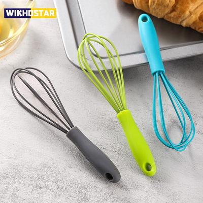 Mini Frusta per Uova in Silicone da 6 Pollici, Frusta Manuale per Panna e Uova per Uso Domestico, Strumento da Cucina per Pasticceria
